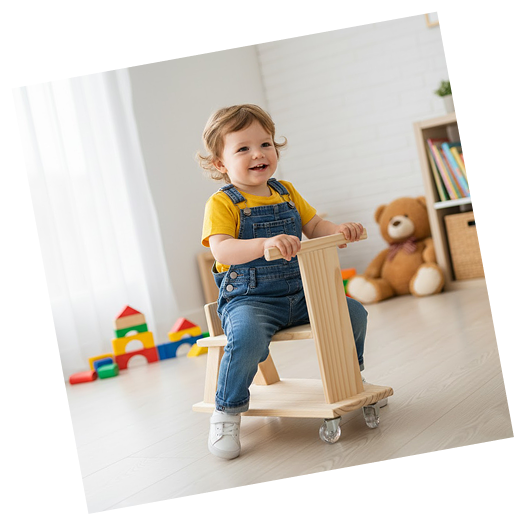 Exemplo de mobiliário infantil